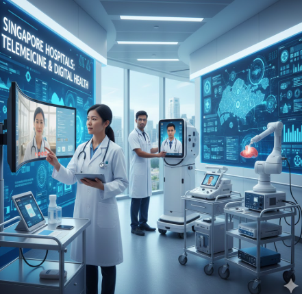 Singapore Hospitals Providing Telemedicine