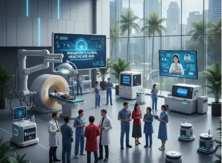 Singapore’S Medical Care Industry Supporting